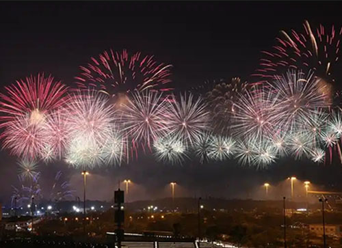 夏县焰火晚会